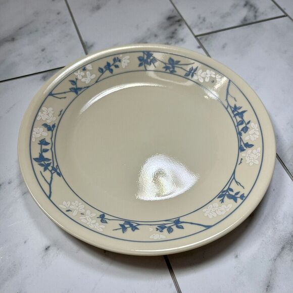 Corelle First of Spring Dessert Bread &Butter Plates 6 3/4" One White & Blue - Picture 1 of 6